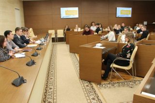 Студентки університету були на черговому засіданні Запорізької ОСР Студентки університету були на черговому засіданні Запорізької ОСР