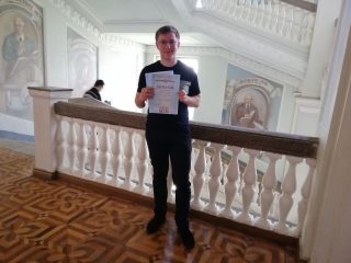Вітаємо з перемогою у Всеукраїнському конкурсі студентських наукових робіт зі спеціальності "Комп'ютерні науки"! Вітаємо з перемогою у Всеукраїнському конкурсі студентських наукових робіт зі спеціальності "Комп'ютерні науки"!