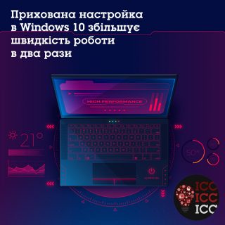 Прихована настройка в Windows 10 збільшує швидкість роботи в два рази Прихована настройка в Windows 10 збільшує швидкість роботи в два рази