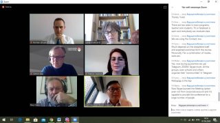 Участь представників університету у міжнародному вебінарі «How ready are universities to use emerging technologies?»